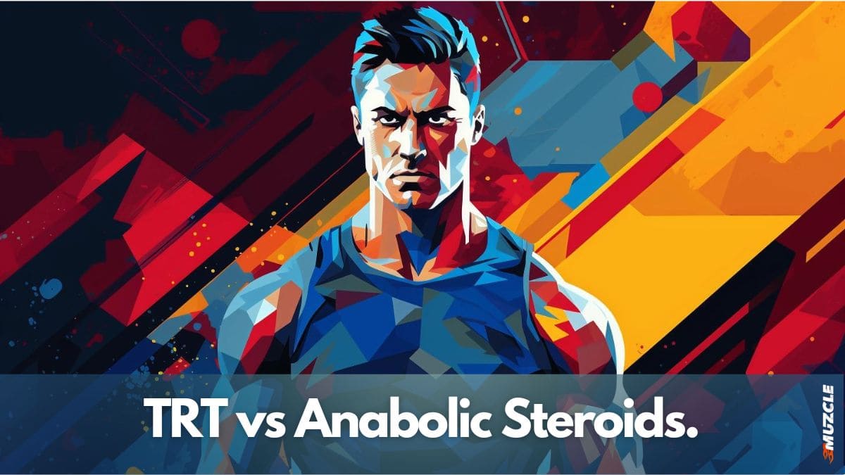 Anabolic Steroids vs Testosterone Replacement Therapy (TRT) Muzcle